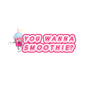 u wanna date? / u wanna smoothie? | Logo Design by OroojF