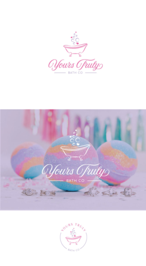 Yours Truly (optional “Bath Co” after it” | Logo Design by ultramarin