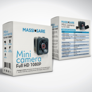 Stylized brand name and package design project for mini camera | Design Emballage par tuan1968
