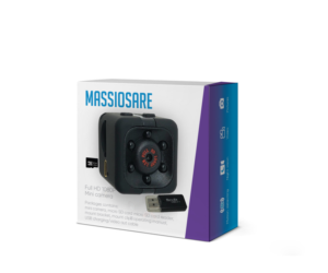 Stylized brand name and package design project for mini camera | Design Emballage par Hania.tarabishy