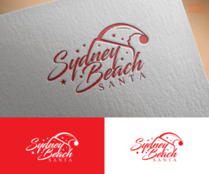 Sydney Beach Santa | Logo Design by step forward 2