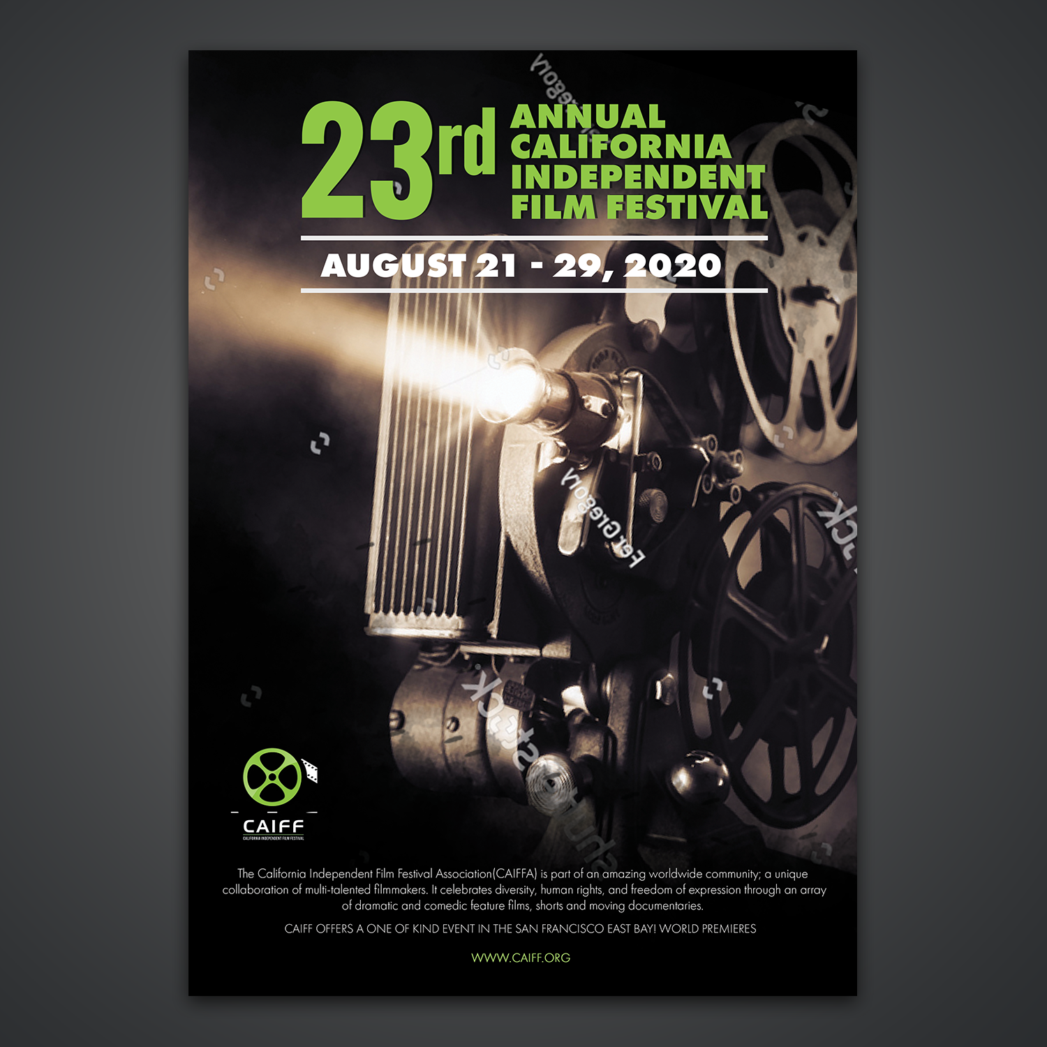 Poster Design by aspiremedia for California Independent Film Festival | Design #22517576