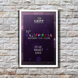 Poster Design by ardakmslr for California Independent Film Festival | Design: #22520833