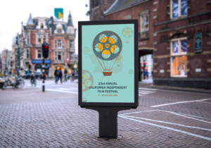 Poster Design by Val Koleva for California Independent Film Festival | Design: #22519191