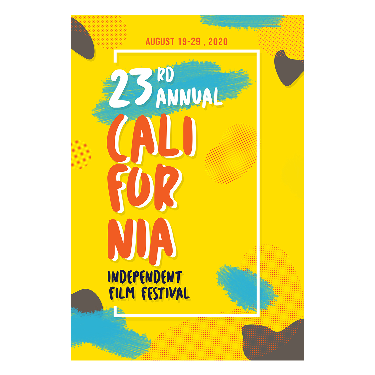 Poster Design by Ivanbitar for California Independent Film Festival | Design #22491933