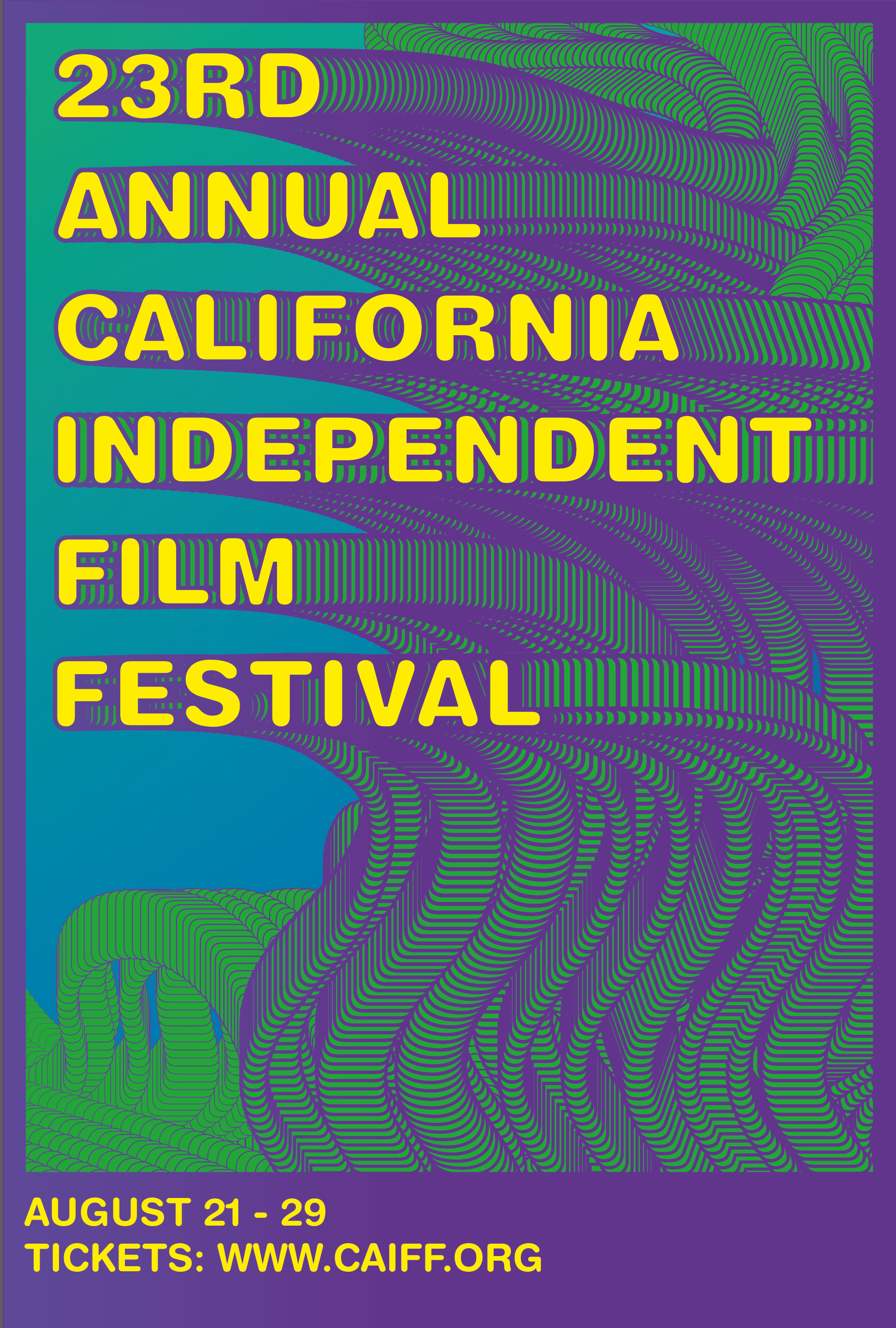 Poster Design by Filipe Pertel for California Independent Film Festival | Design #22532826