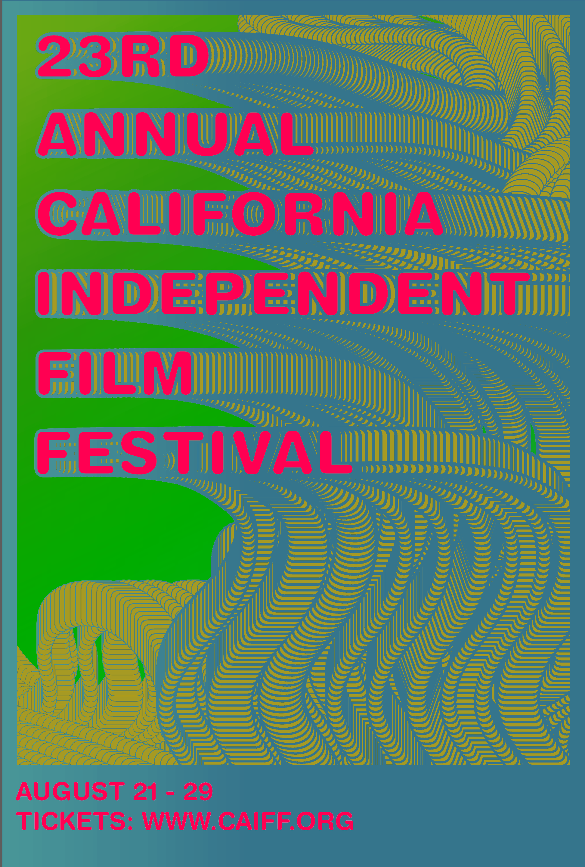 Poster Design by Filipe Pertel for California Independent Film Festival | Design #22532828