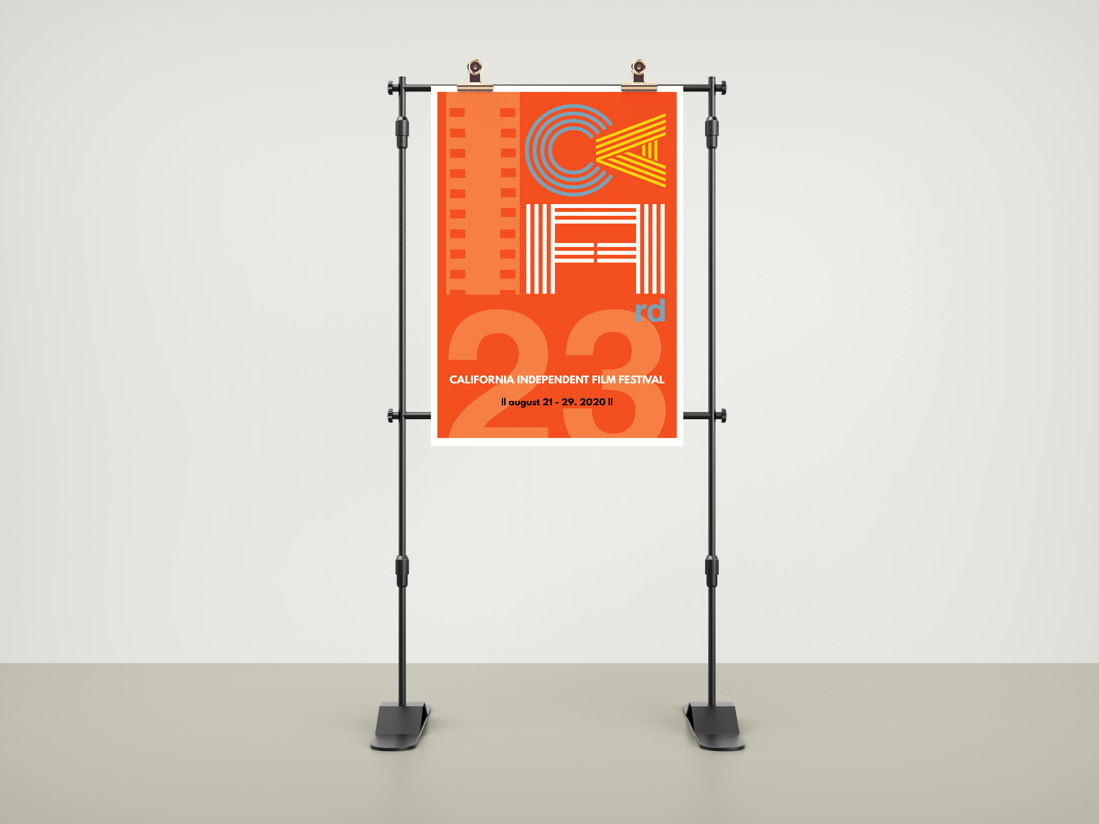 Poster Design by nevswork for California Independent Film Festival | Design #22540330