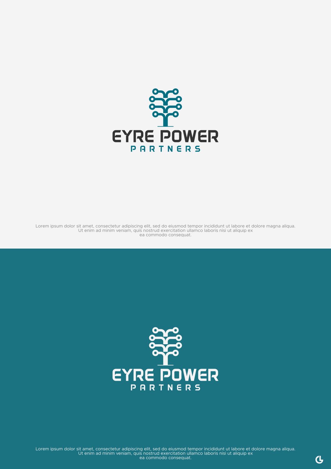 Logo Design by R!CKY for Eyre Power Partners Pty Ltd | Design #22527524