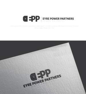 Company Name - 'Eyre Power Partners' or 'EPP'.  Caption 'Power Projects' | Design de Logo par Mosa Abo swelem
