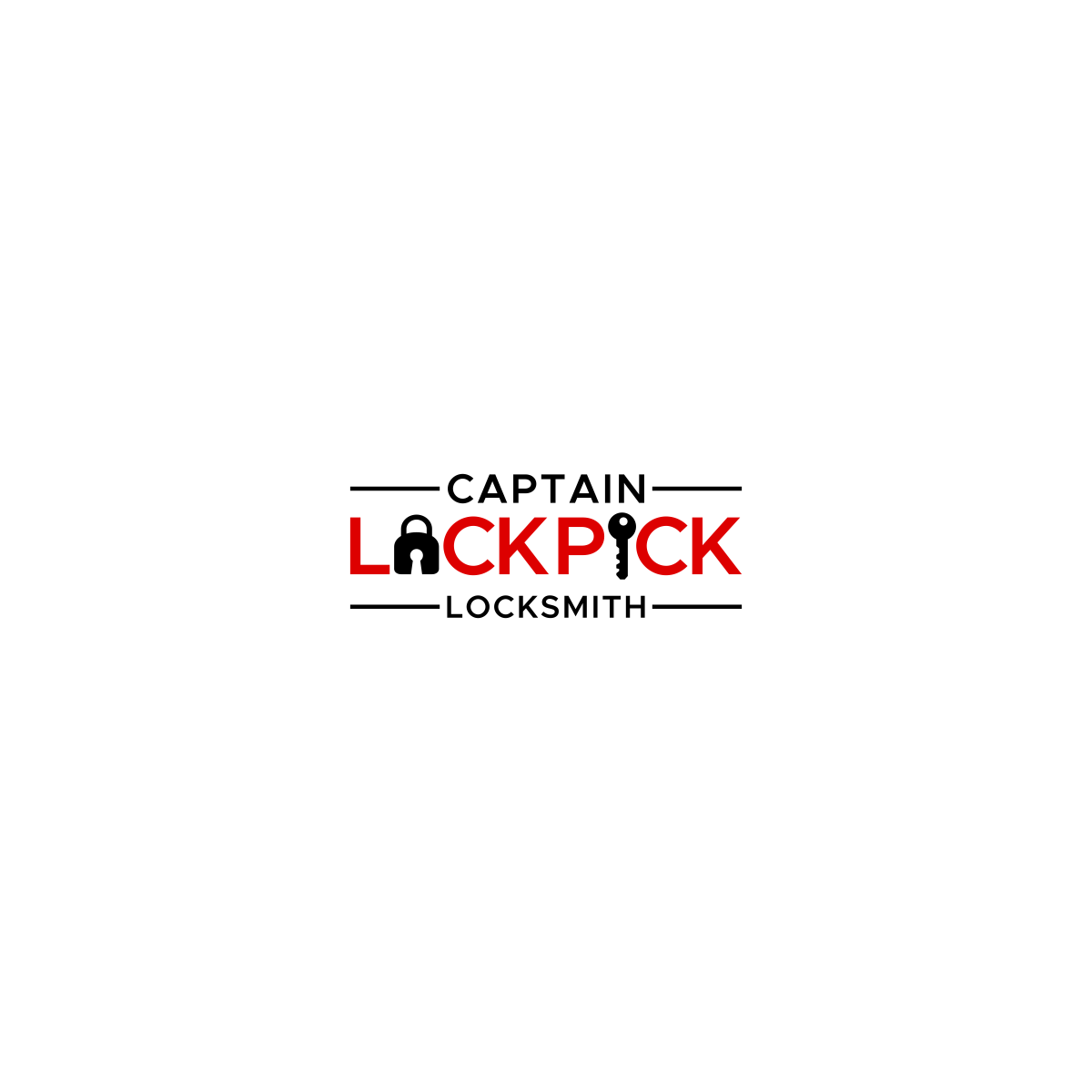 Logo Design by Vectorten for Captain Lock Pick | Design #22547586