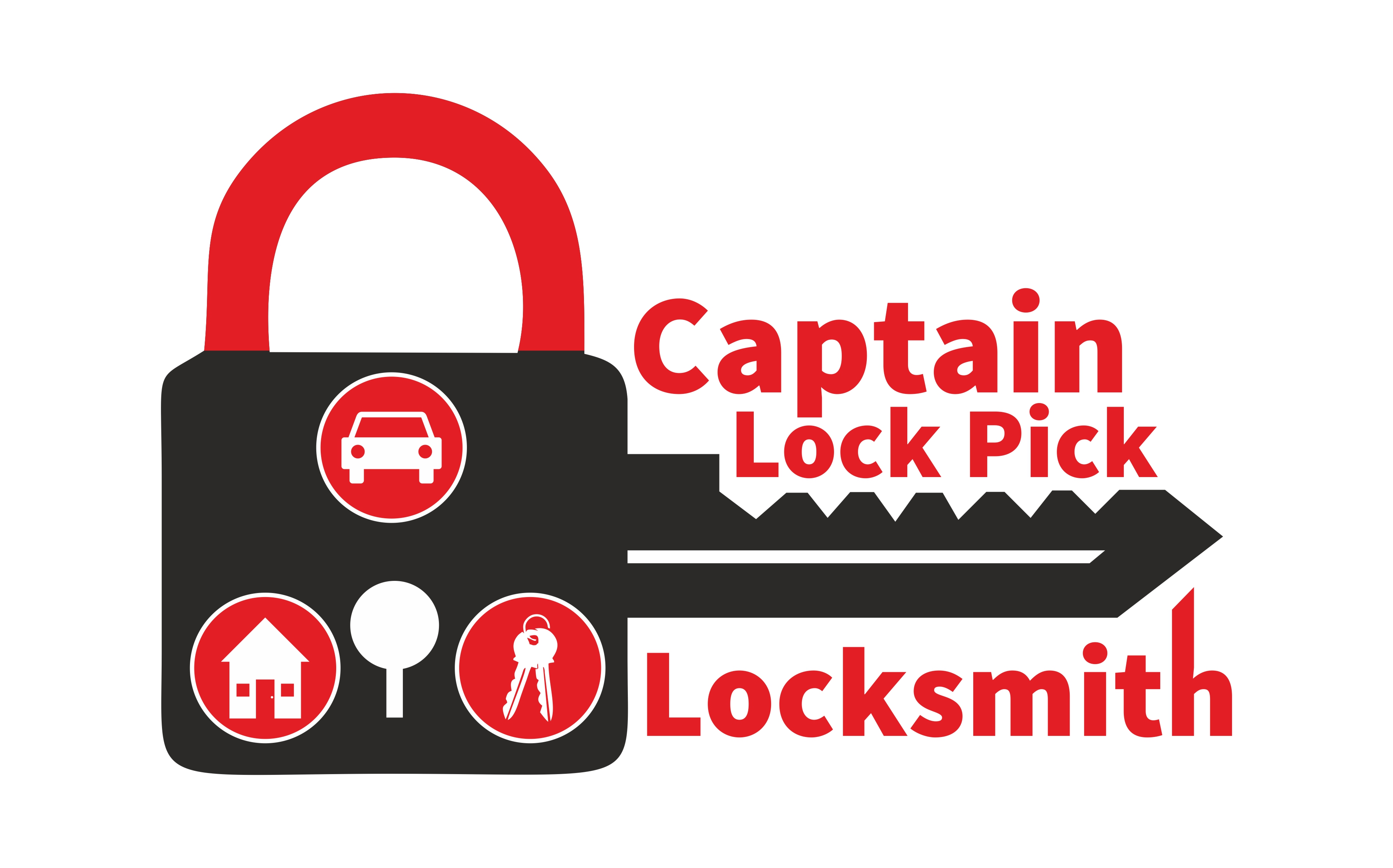 Logo-Design von shivalee007 für Captain Lock Pick | Design #22503372