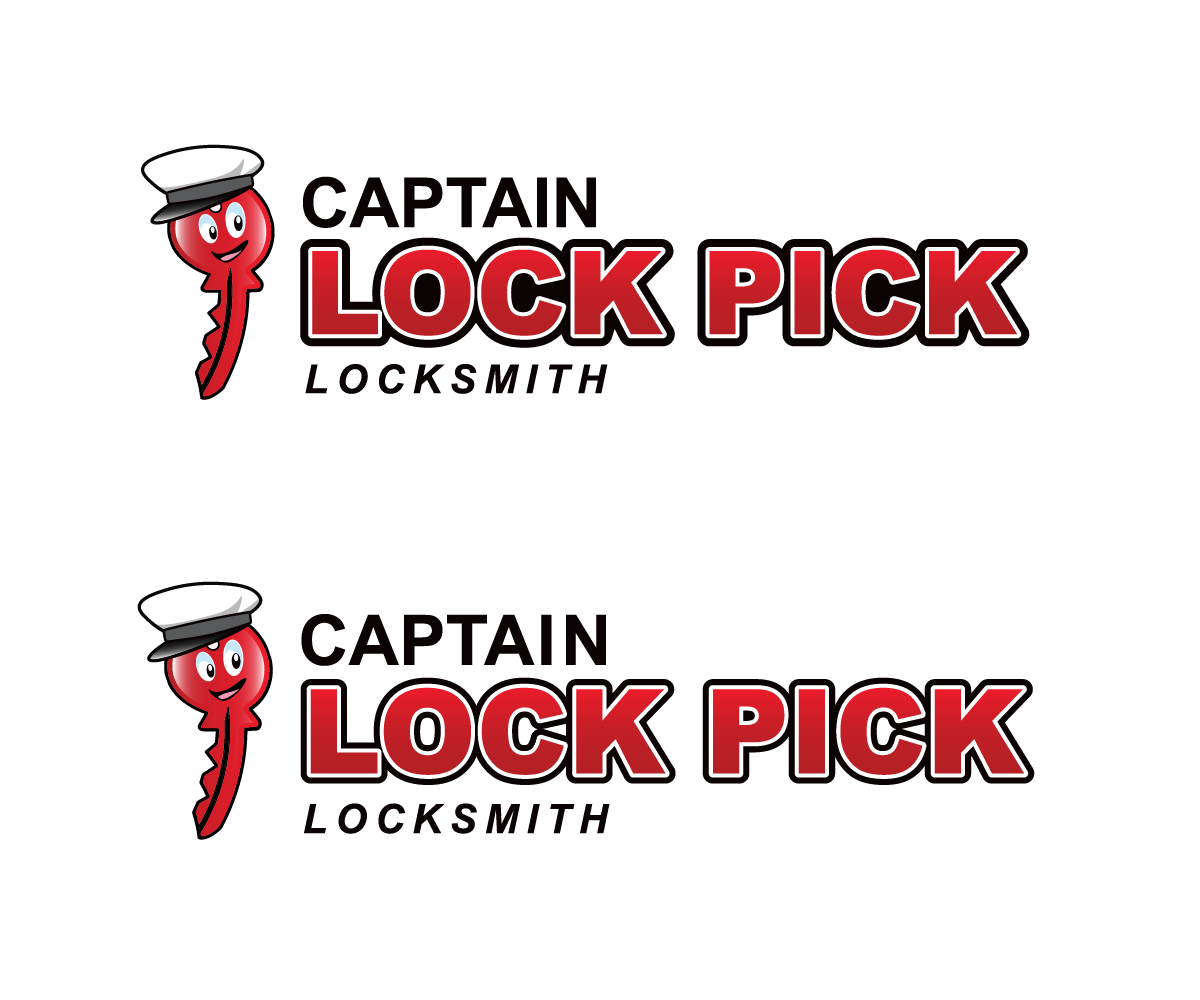 Logo Design by wolf for Captain Lock Pick | Design #22557837
