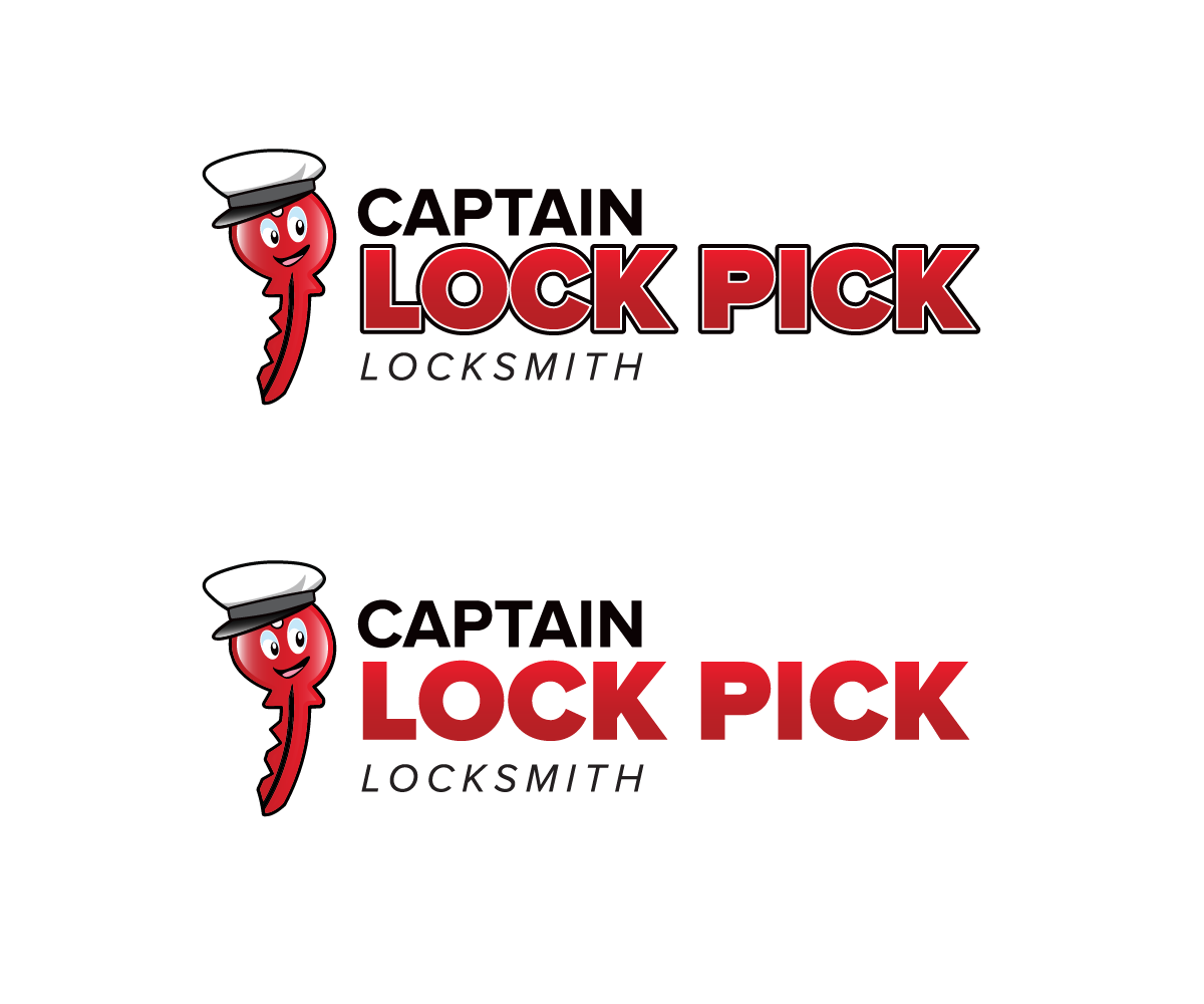 Logo Design by wolf for Captain Lock Pick | Design #22557886