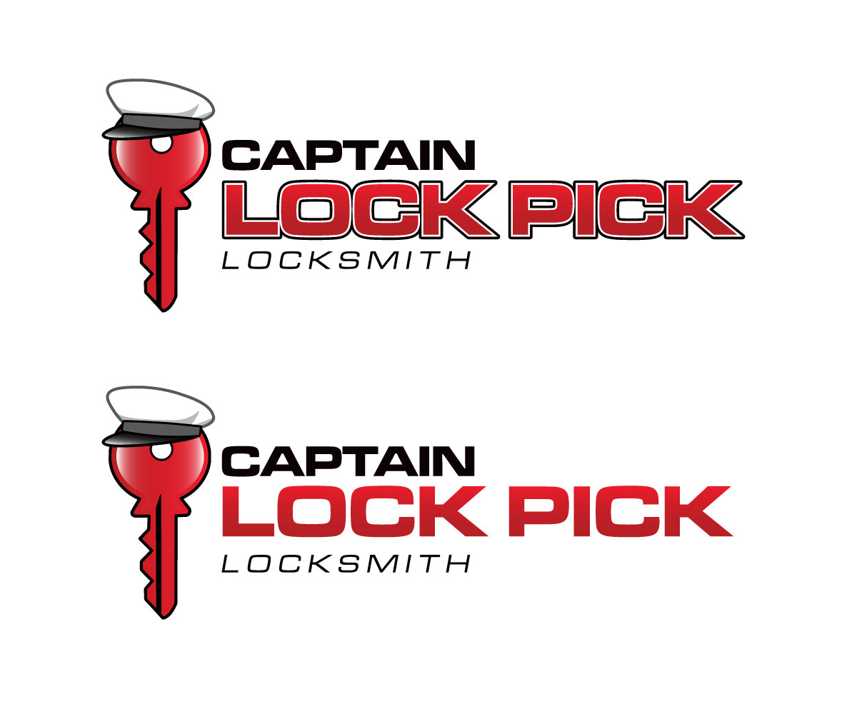 Logo-Design von wolf für Captain Lock Pick | Design #22582367