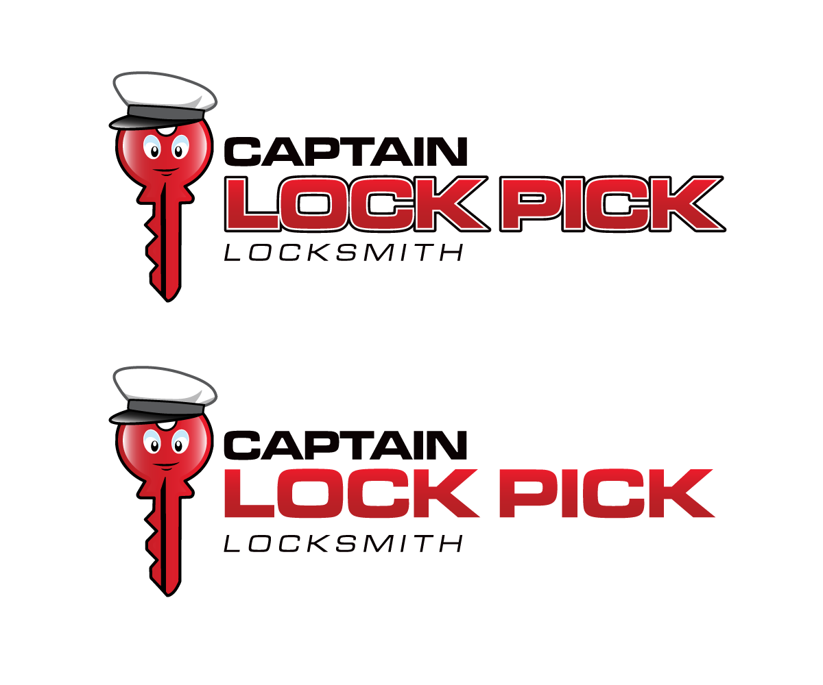 Logo Design by wolf for Captain Lock Pick | Design #22582368