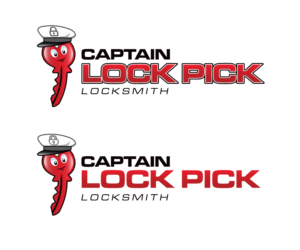 Logo Design by wolf for Captain Lock Pick | Design: #22603243