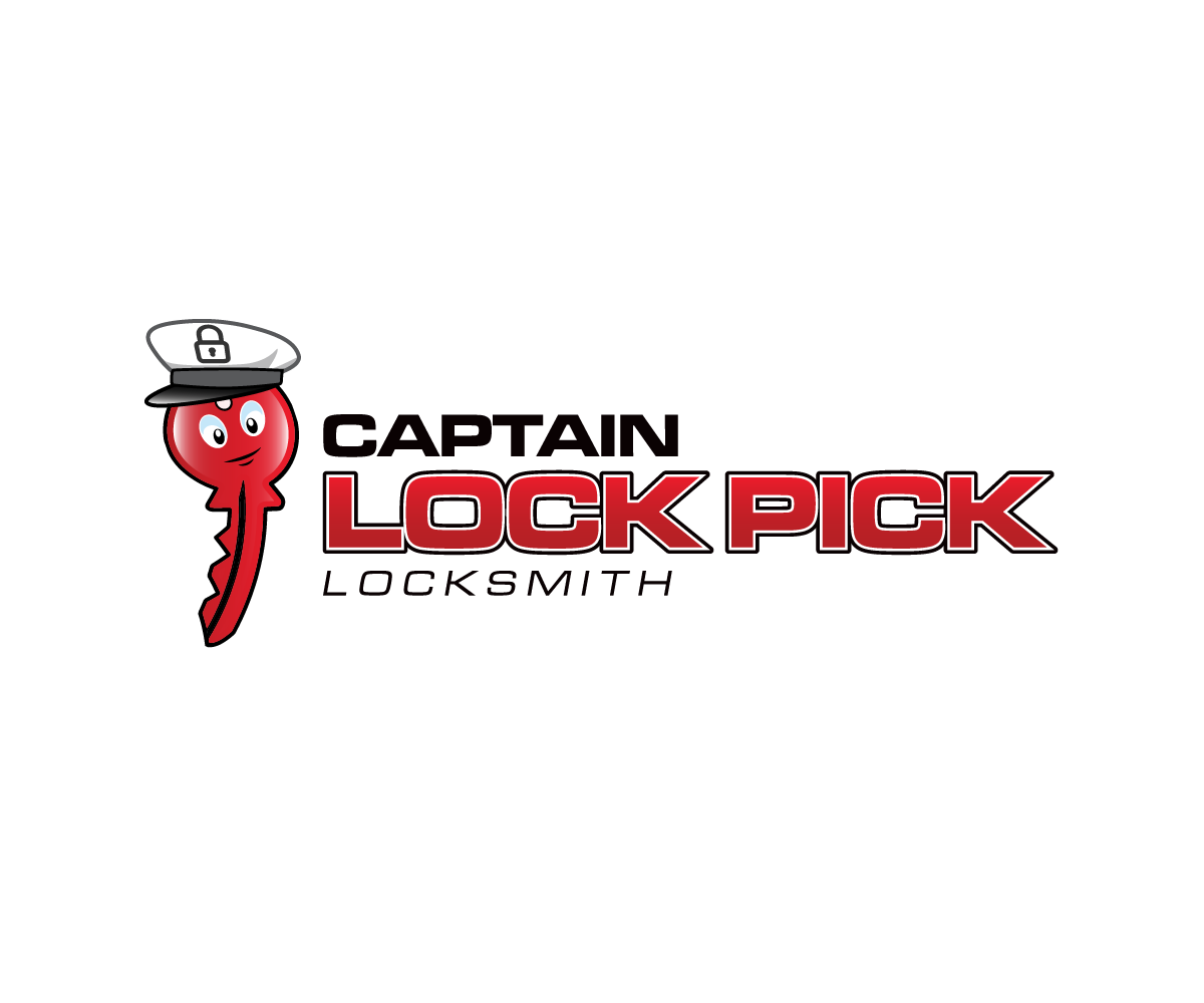 Logo Design by wolf for Captain Lock Pick | Design #22603702