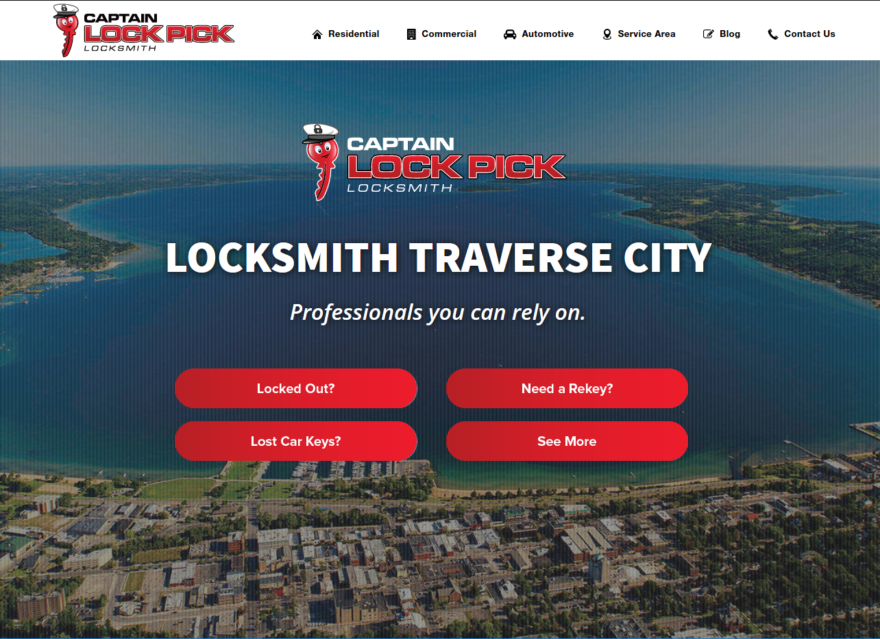 Logo Design by wolf for Captain Lock Pick | Design #22660613