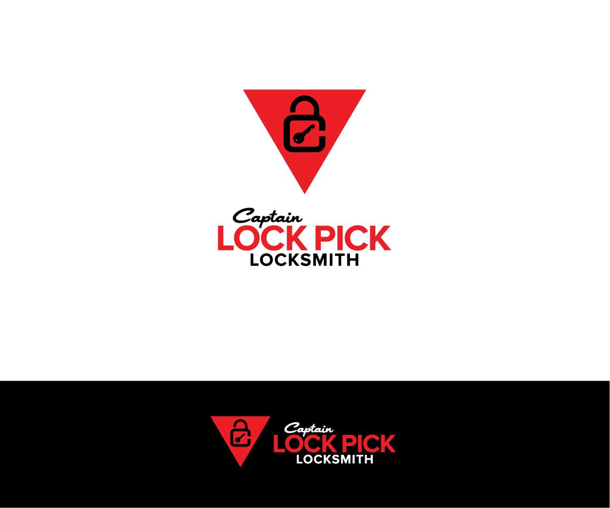 Logo Design by bluejet for Captain Lock Pick | Design #22523296