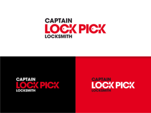 Captain Lock Pick Locksmith | Diseño de Logo por Atvento Graphics