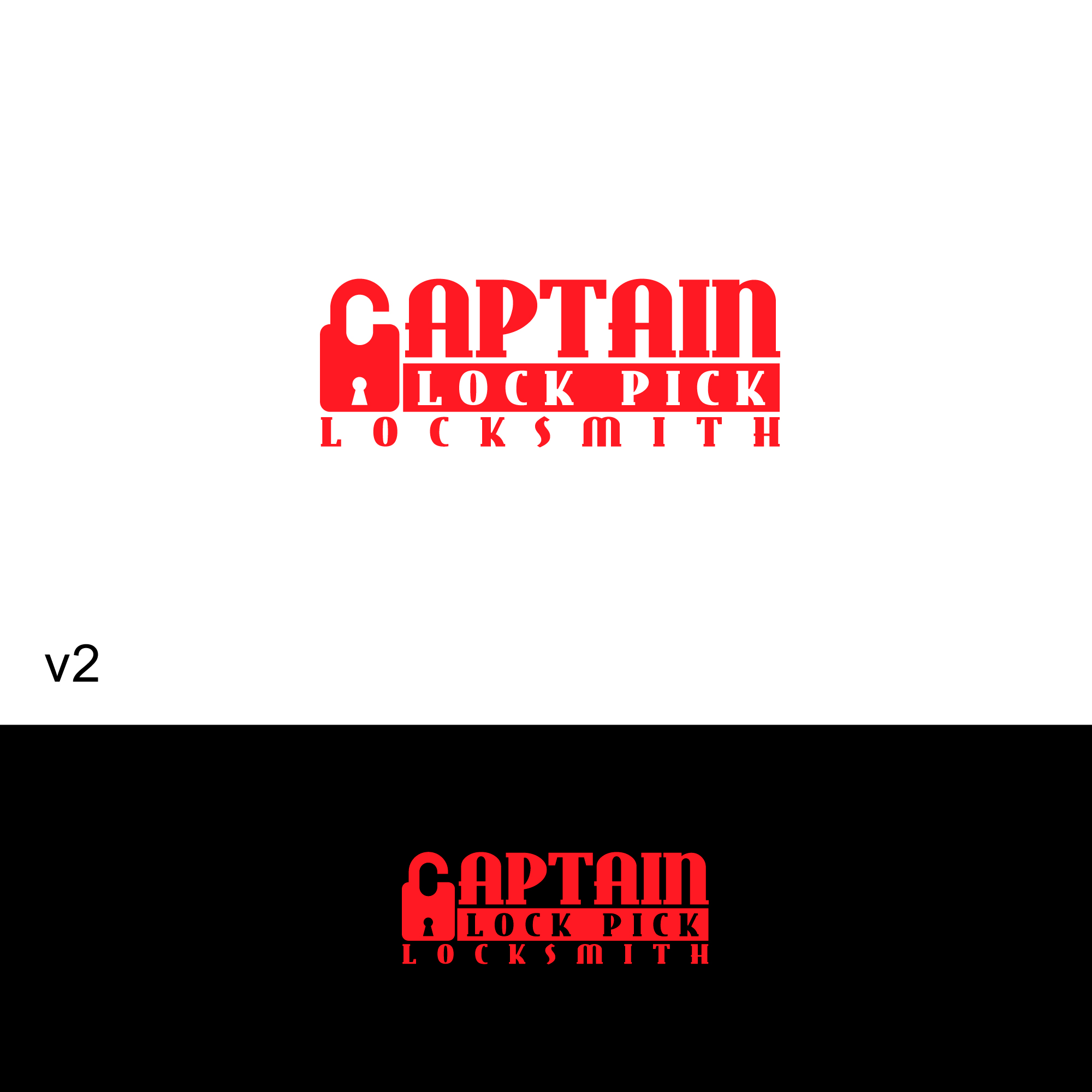 Logo Design by Vic for Captain Lock Pick | Design #22535743