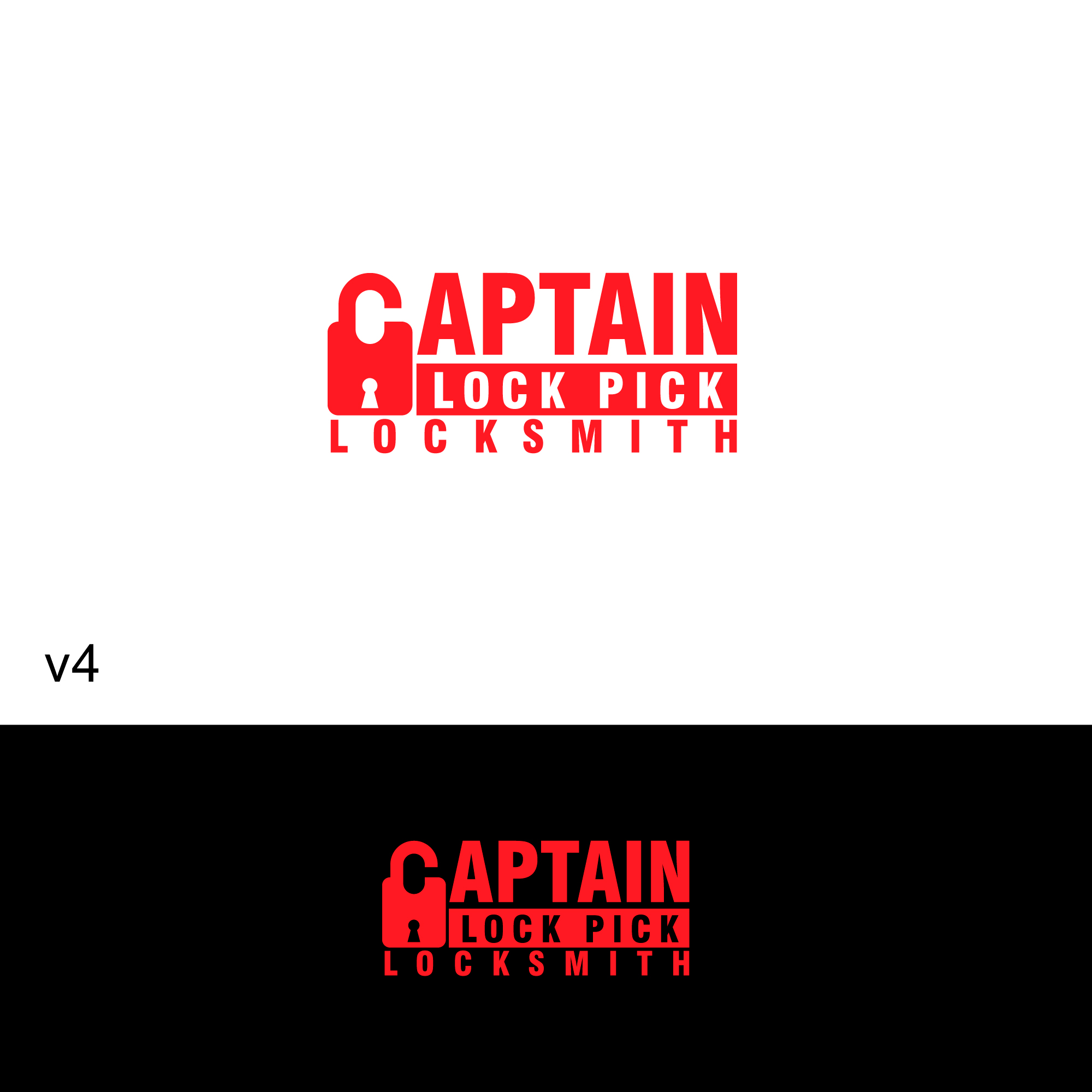 Logo Design by Vic for Captain Lock Pick | Design #22535745