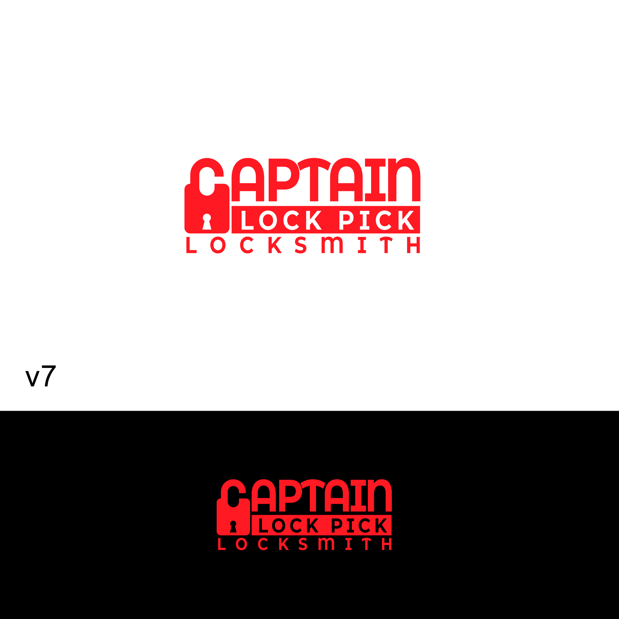 Diseño de Logo por Vic para Captain Lock Pick | Diseño #22535769