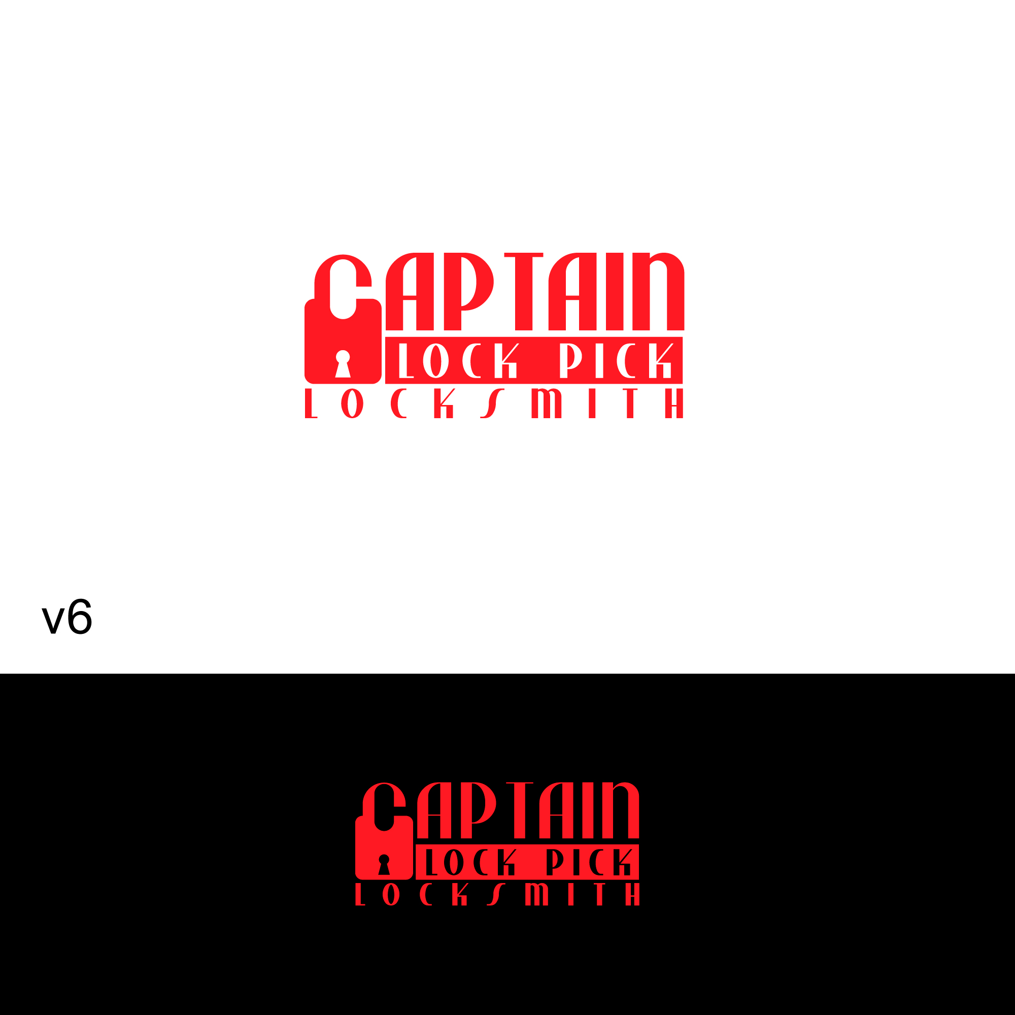 Logo Design by Vic for Captain Lock Pick | Design #22535770