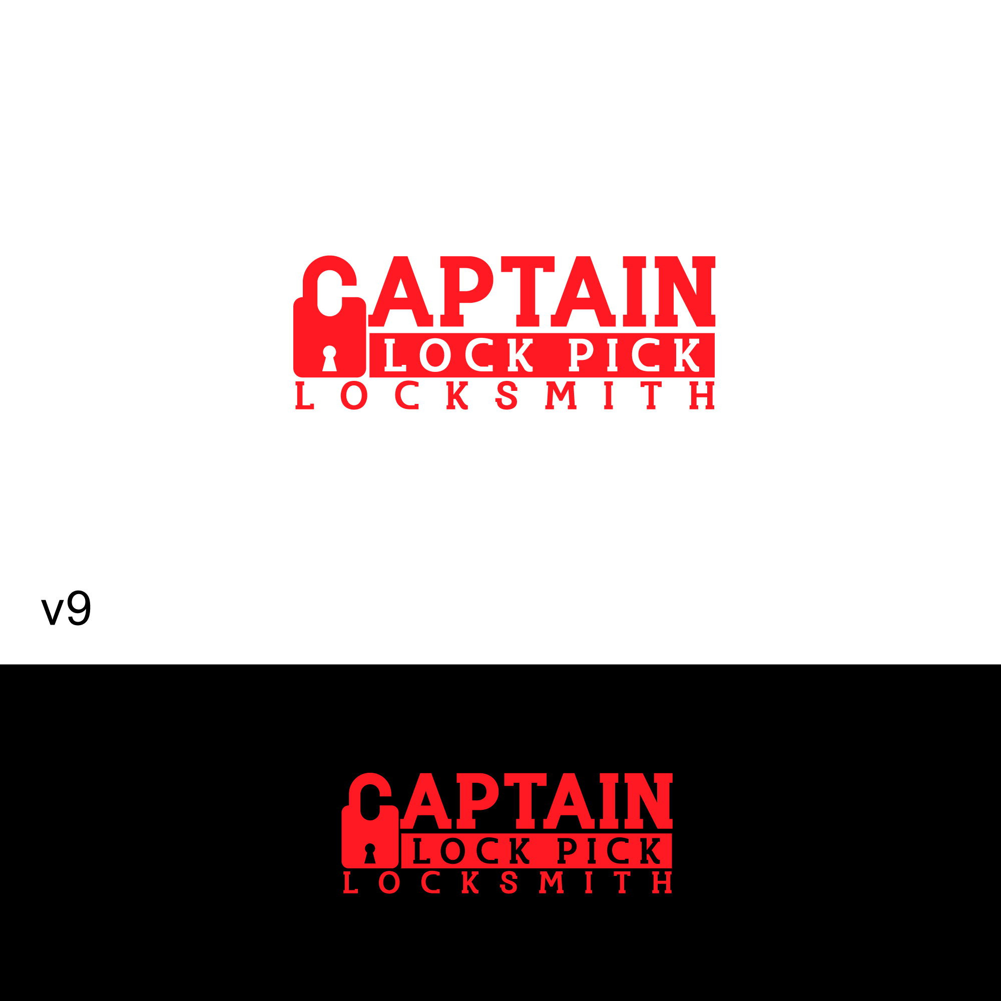Logo Design by Vic for Captain Lock Pick | Design #22535772