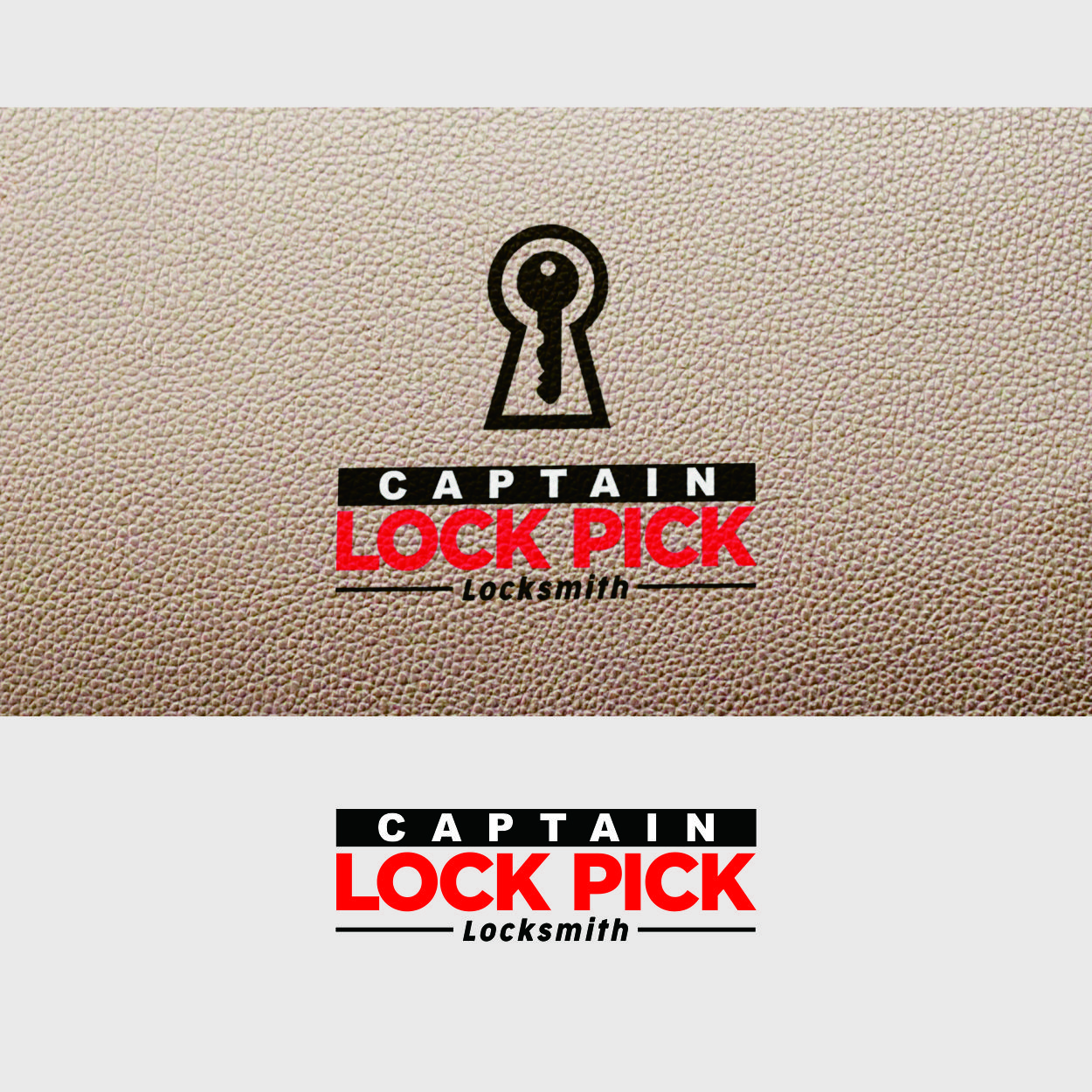 Logo Design by adie_78 for Captain Lock Pick | Design #22549277