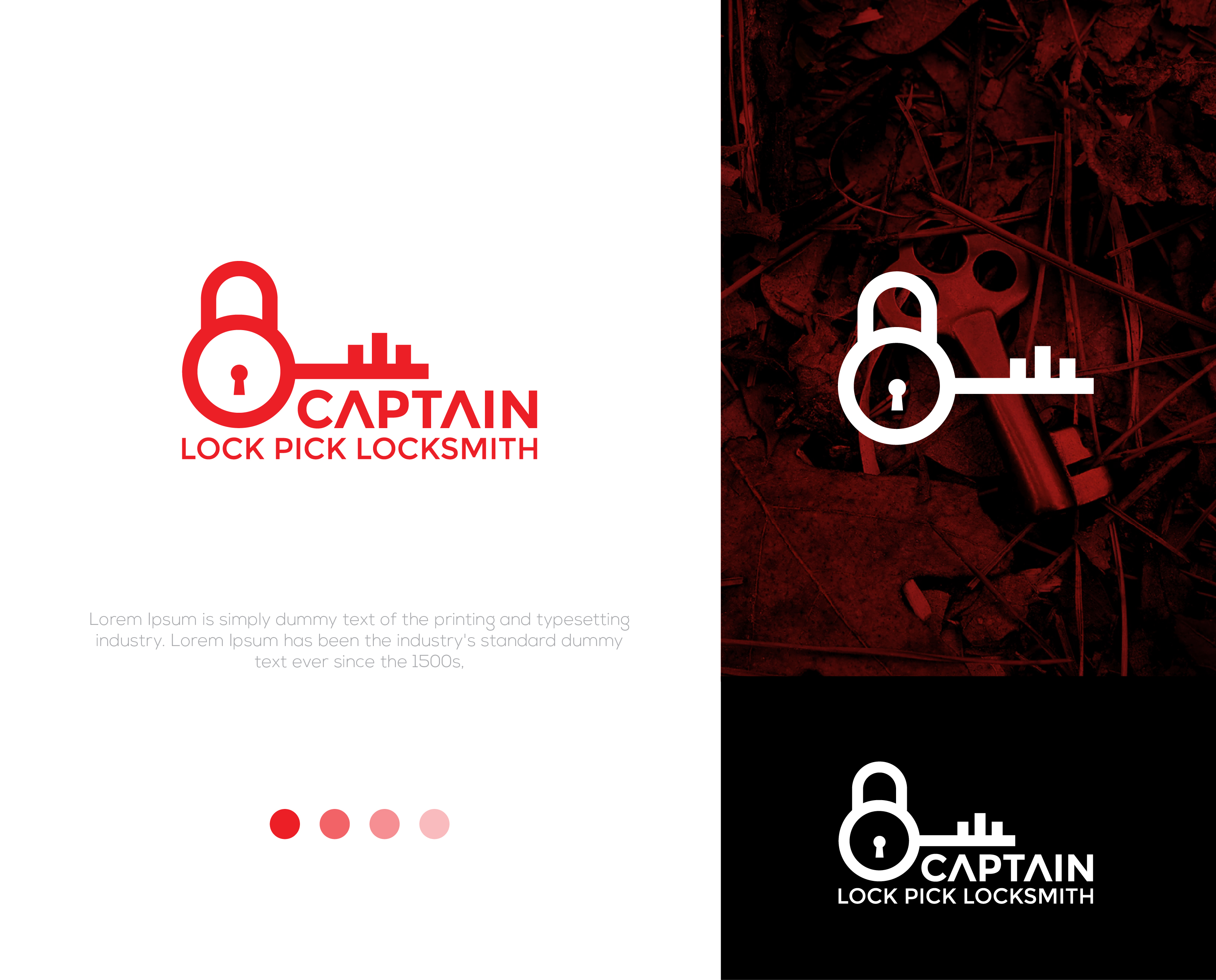 Logo Design by Farooq Zahid for Captain Lock Pick | Design #22495485