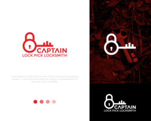 Logo Design by Farooq Zahid for Captain Lock Pick | Design: #22495485