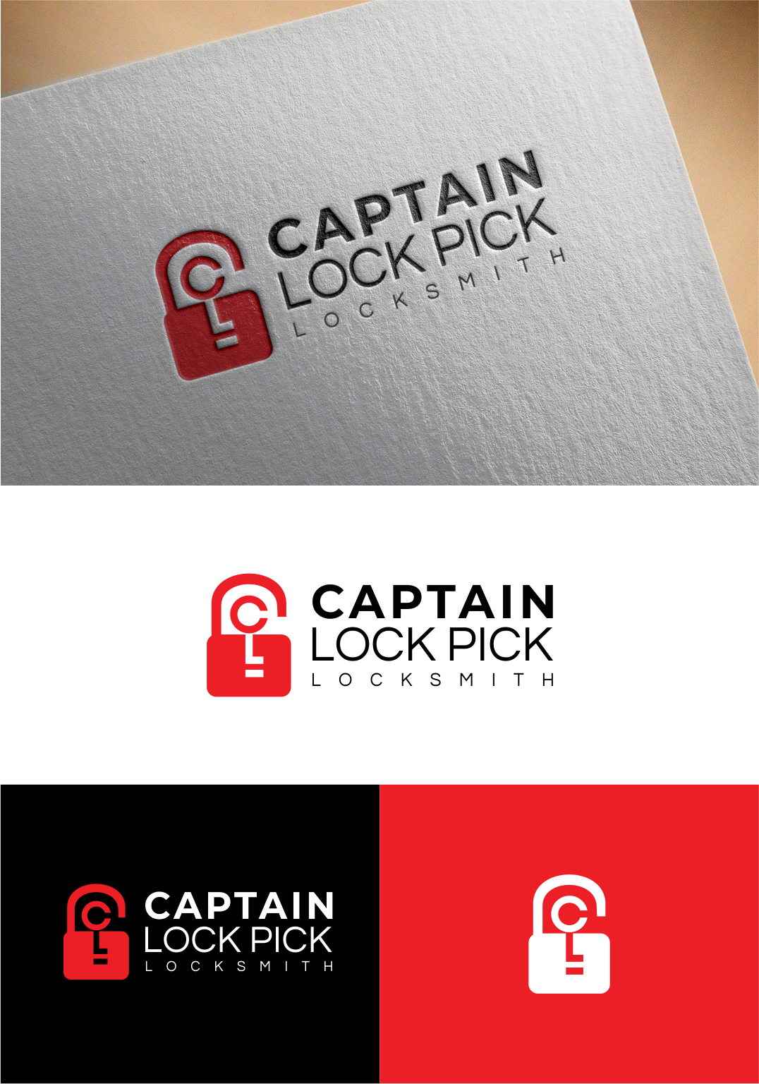 Logo Design by awa_pranata for Captain Lock Pick | Design #22500042