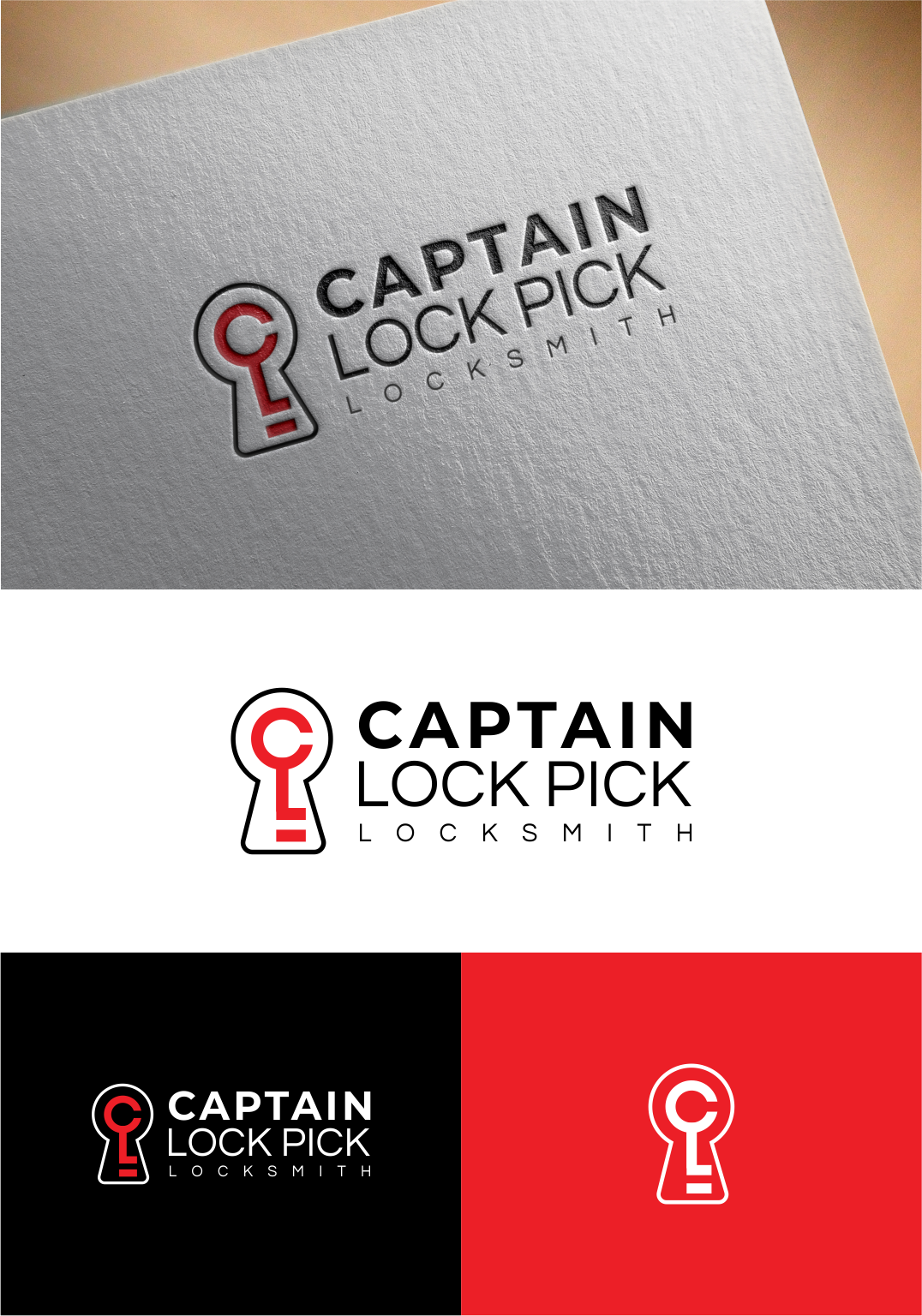 Logo Design by awa_pranata for Captain Lock Pick | Design #22500048