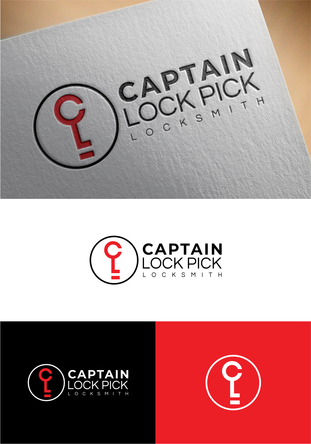Logo Design by awa_pranata for Captain Lock Pick | Design #22500051