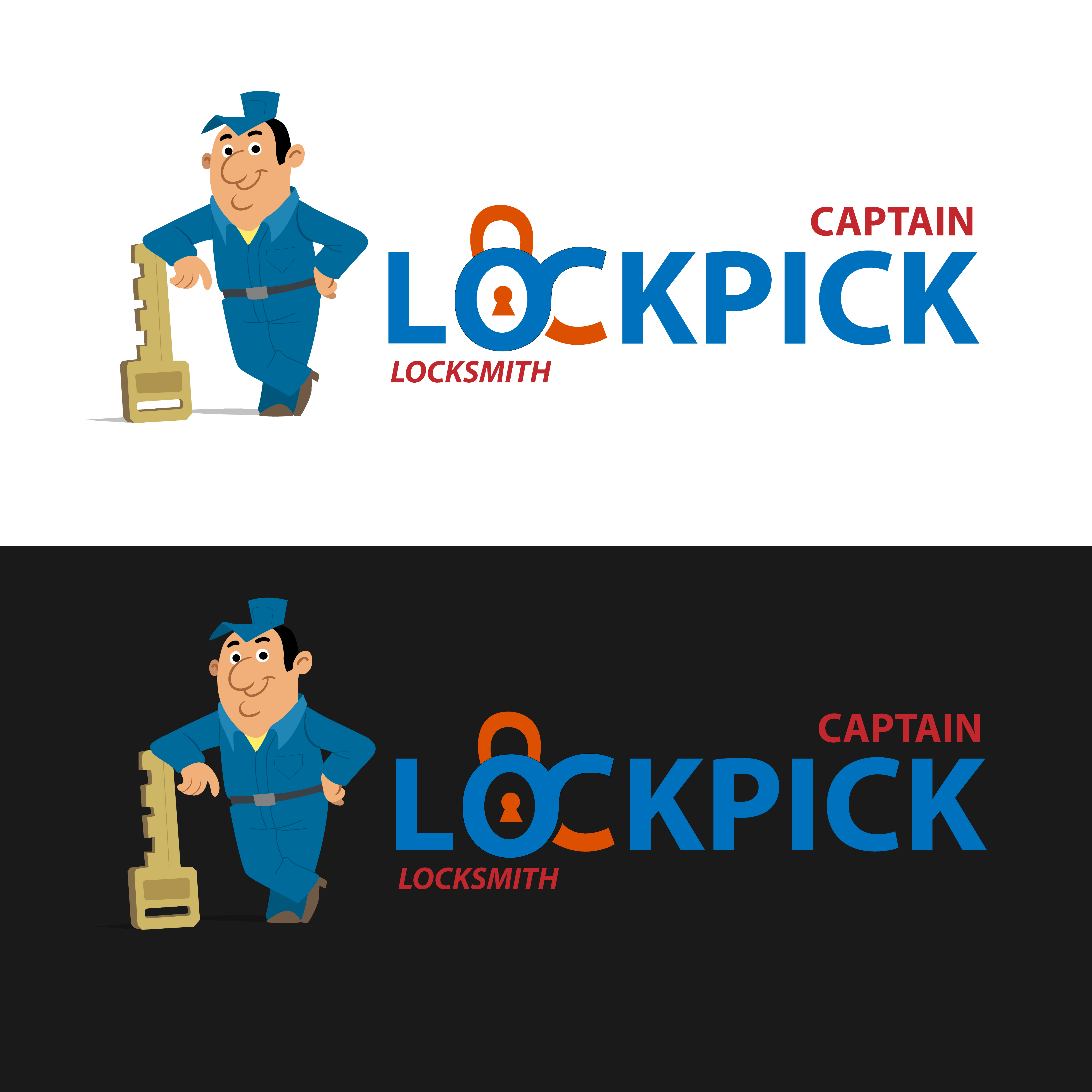 Logo Design by DezinerGuys for Captain Lock Pick | Design #22500144