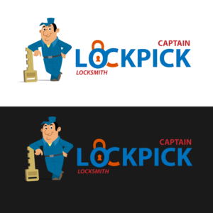 Logo Design by DezinerGuys for Captain Lock Pick | Design: #22500144