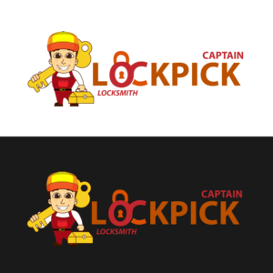 Logo Design by DezinerGuys for Captain Lock Pick | Design: #22516165