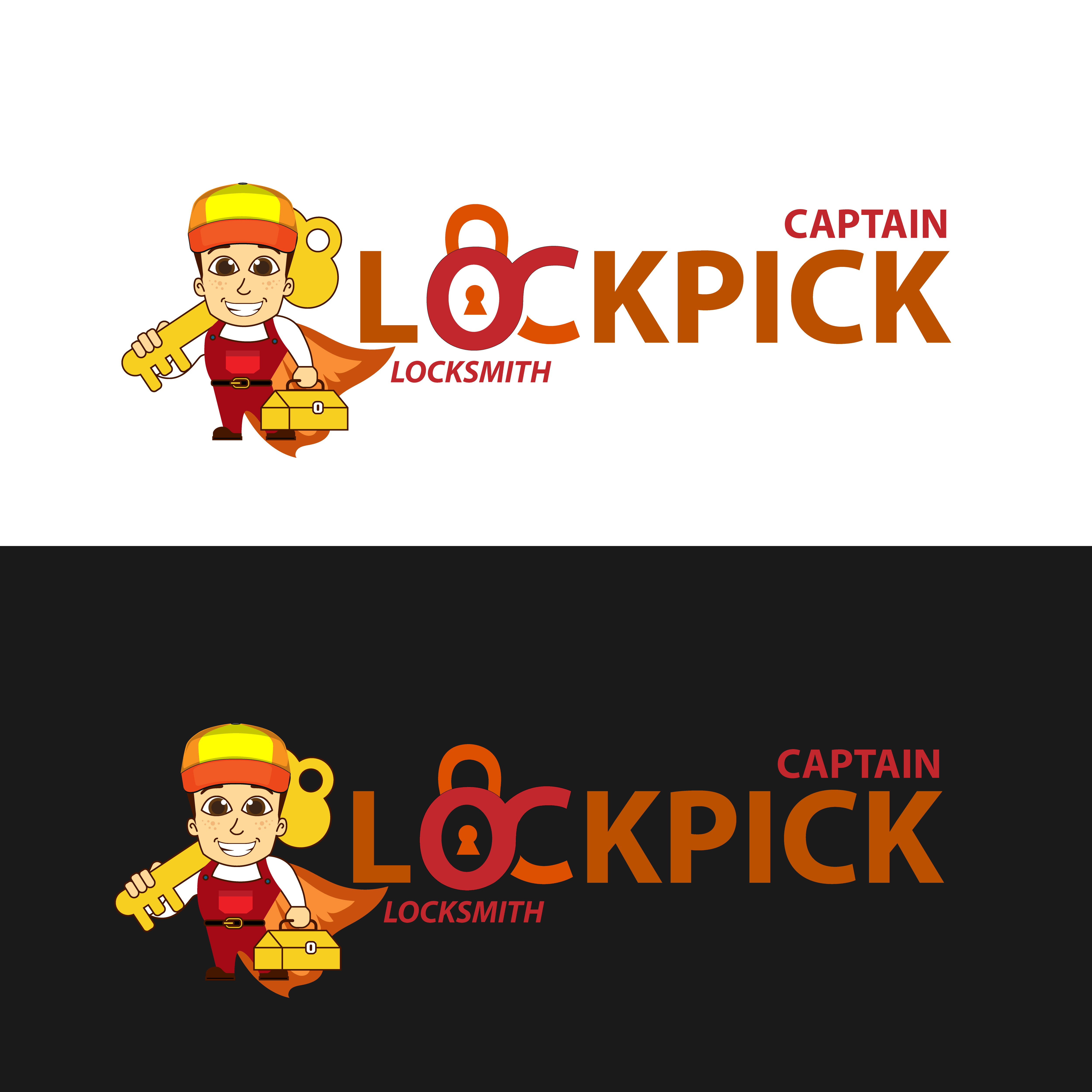 Logo Design by DezinerGuys for Captain Lock Pick | Design #22521803