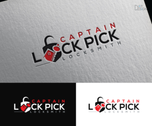 Captain Lock Pick Locksmith | Design de Logo par Dot Design 3