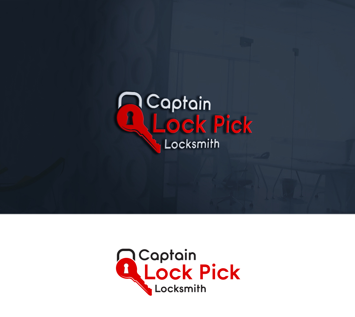 Logo Design by CreativeBaba for Captain Lock Pick | Design #22493755