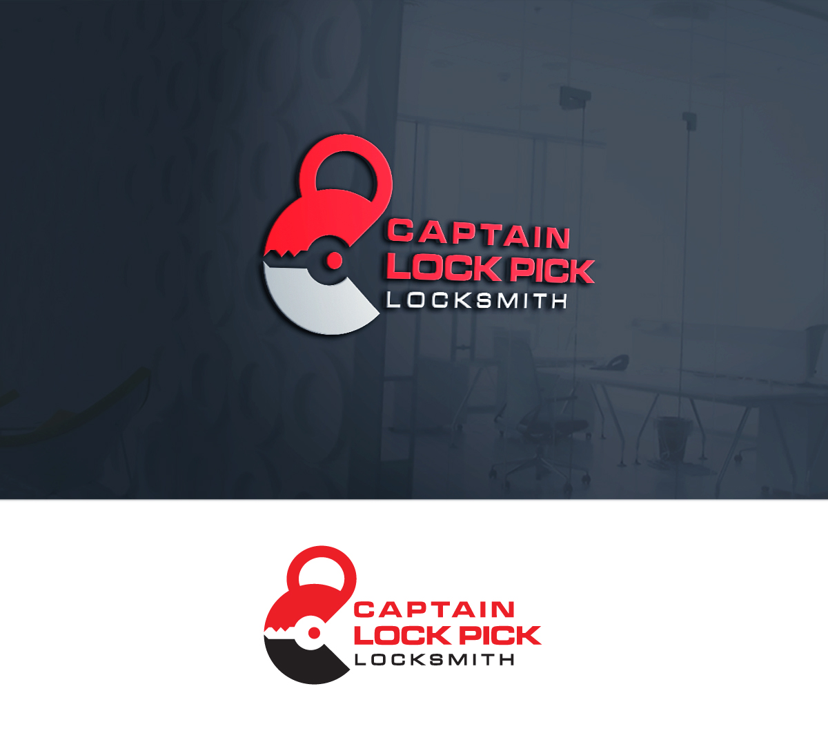 Logo Design by CreativeBaba for Captain Lock Pick | Design #22493940