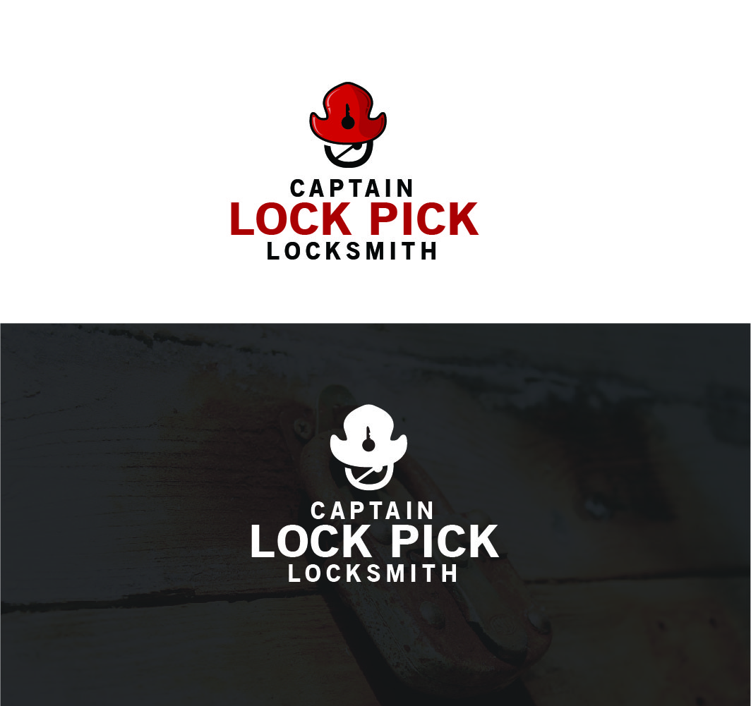 Logo Design by moh.ikra 3 for Captain Lock Pick | Design #22498378