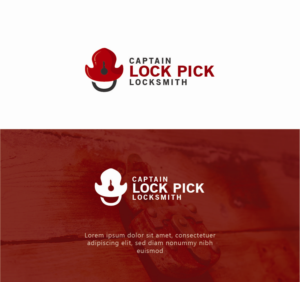 Logo Design by moh.ikra 3 for Captain Lock Pick | Design: #22498379
