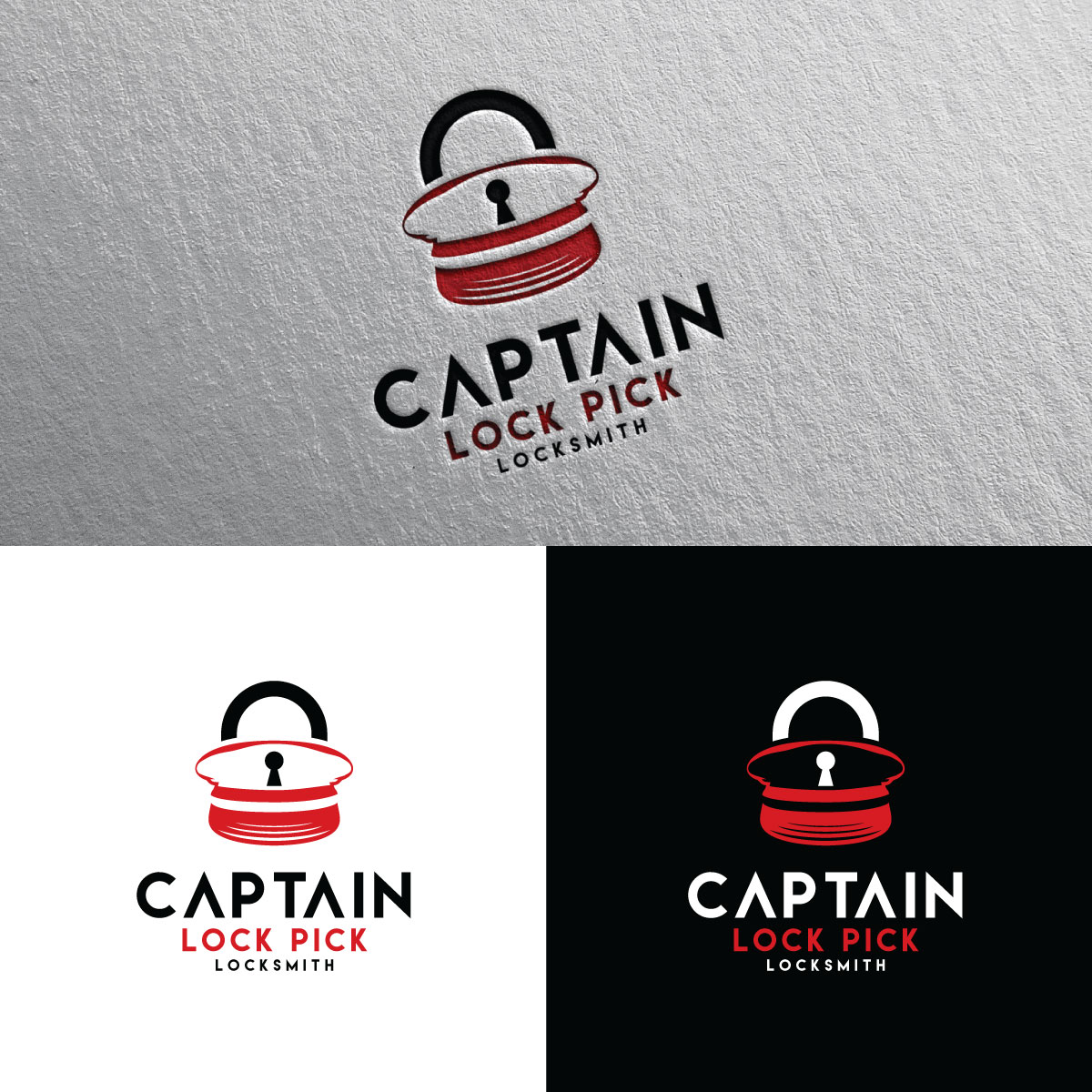 Logo Design by Rii for Captain Lock Pick | Design #22495783