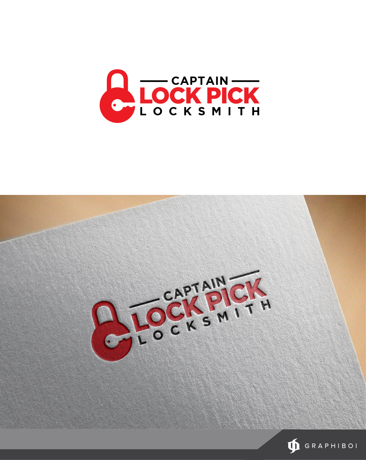 Design de Logo par GraphiBoi pour Captain Lock Pick | Design #22492284