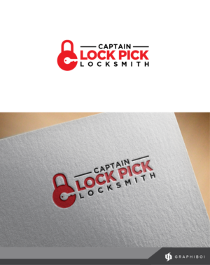 Logo-Design von GraphiBoi für Captain Lock Pick | Design: #22492284