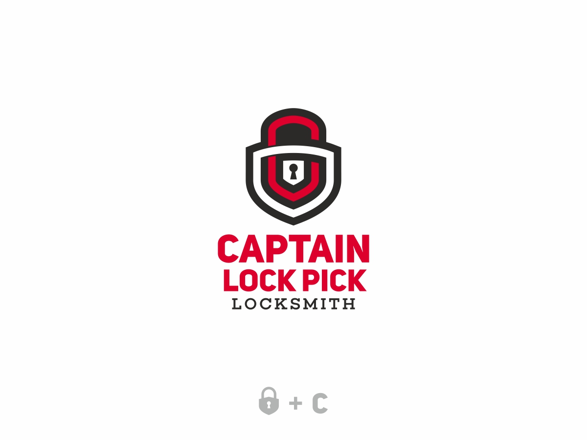 Logo Design by Vinchi for Captain Lock Pick | Design #22497145