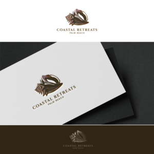Coastal Retreats Palm Beach  | Logo Design by DominicDesign